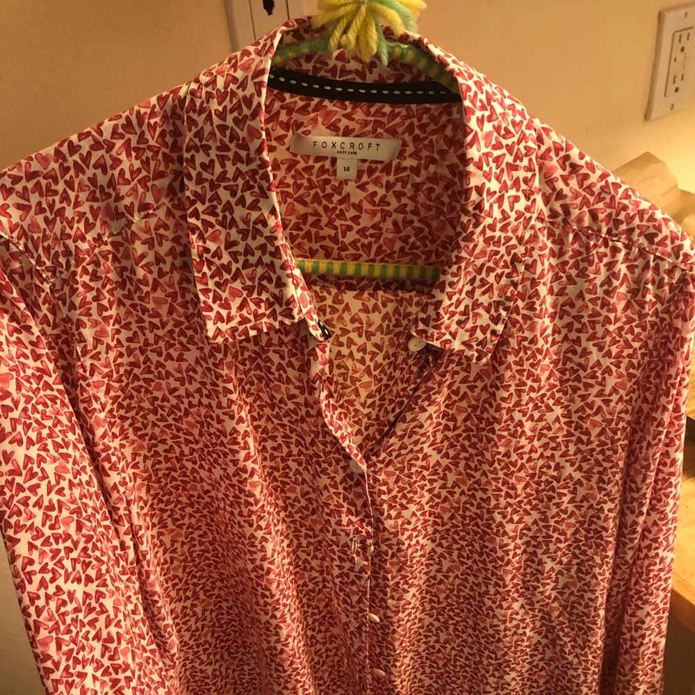 Fox Croft button down, easy care!